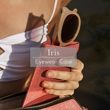 Load image into Gallery viewer, The Iris Eyewear Case made from Piñatex | Vegan Leather | Innovative Alternative Materials | MAYU
