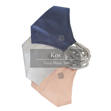 Load image into Gallery viewer, Kos Face Mask - Set of 3