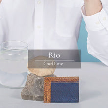 Load image into Gallery viewer, Rio Card Wallet Available in Atlantic Salmon Leather | MAYU