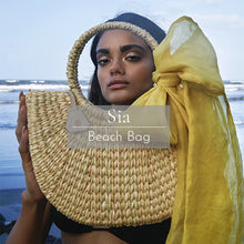 Load image into Gallery viewer, Sia Woven Bag to accompany you in style on everyday errands, Sunday brunches and beach vacations | MAYU