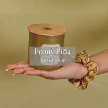 Load image into Gallery viewer, Peony Piña Scrunchie
